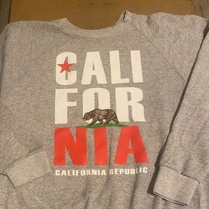 Vtg California Republic Crewneck Sweater Soffe Tag